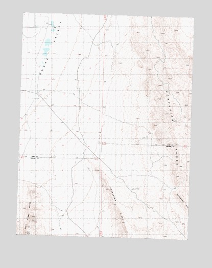 Cockscomb Ridge, UT USGS Topographic Map