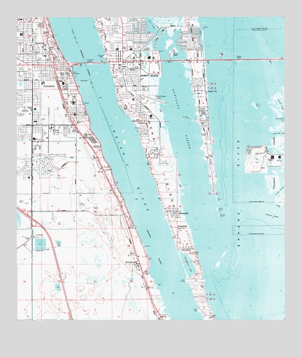 Cocoa, FL USGS Topographic Map