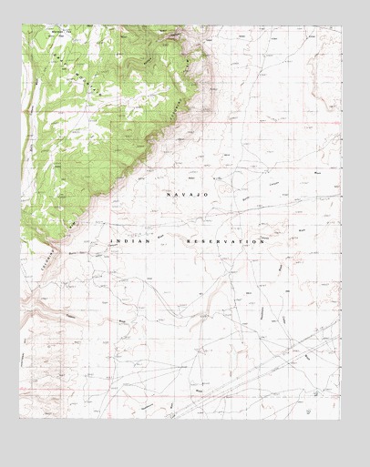 Coconino Point SE, AZ USGS Topographic Map