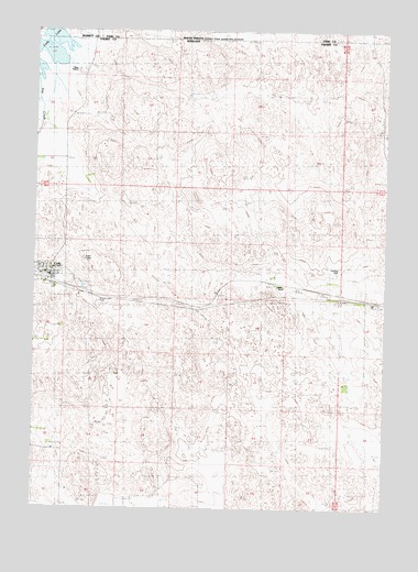 Cody East, NE USGS Topographic Map
