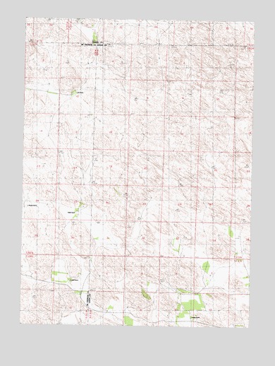 Cody Lake NW, NE USGS Topographic Map