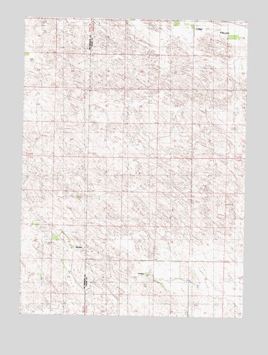Cody Lake SW, NE USGS Topographic Map