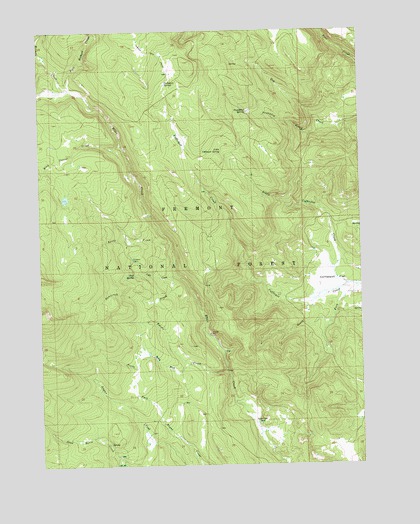 Coffeepot Creek, OR USGS Topographic Map
