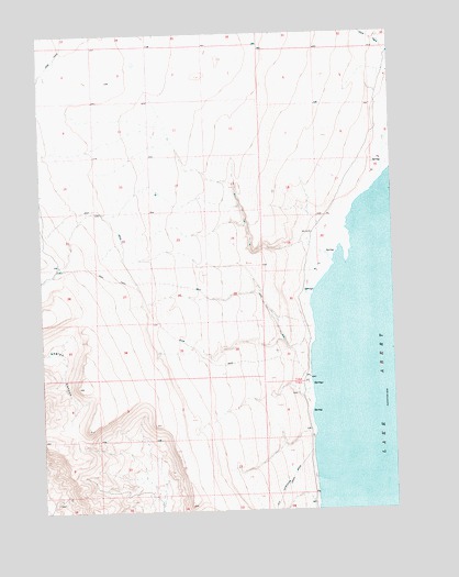 Coglan Buttes NE, OR USGS Topographic Map