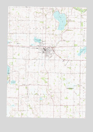 Cokato, MN USGS Topographic Map