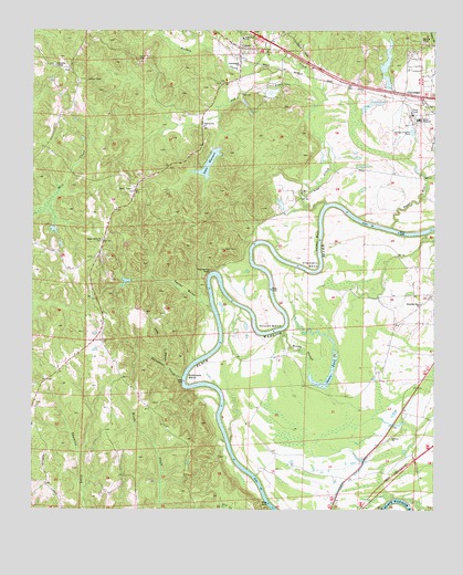 Coker, AL USGS Topographic Map