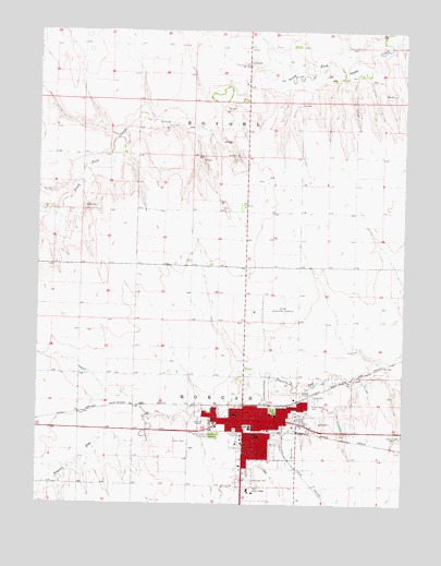 Colby, KS USGS Topographic Map