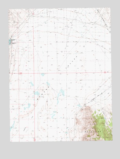 Cold Creek Ranch, NV USGS Topographic Map