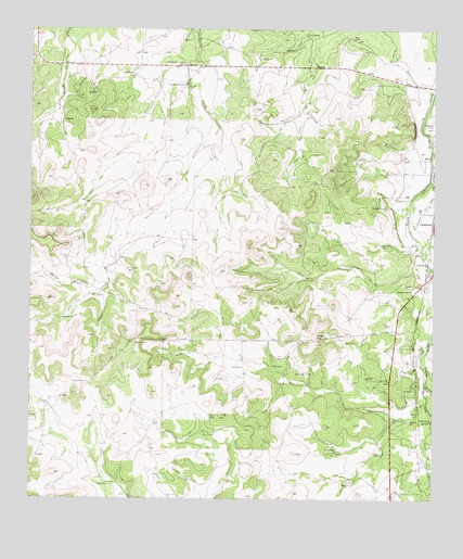 Cold Creek Spring, TX USGS Topographic Map