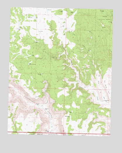 Cold Spring, AZ USGS Topographic Map