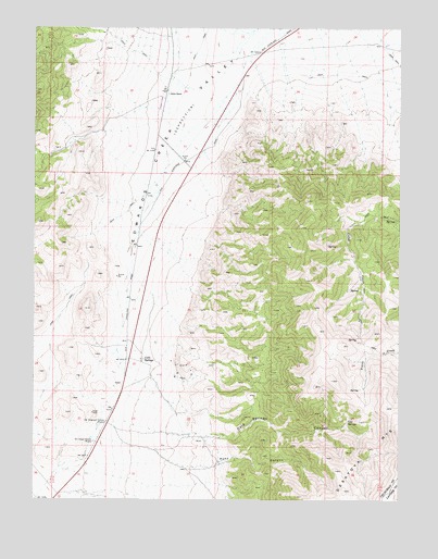 Cold Springs, NV USGS Topographic Map
