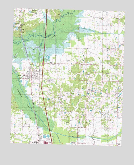 Coldwater, MS USGS Topographic Map