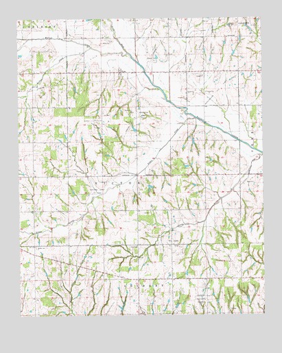 Cole, OK USGS Topographic Map