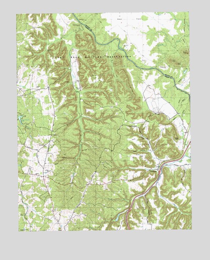 Colesburg, KY USGS Topographic Map