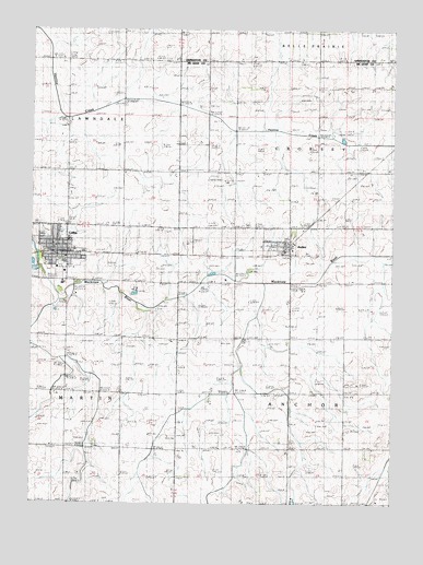 Colfax, IL USGS Topographic Map