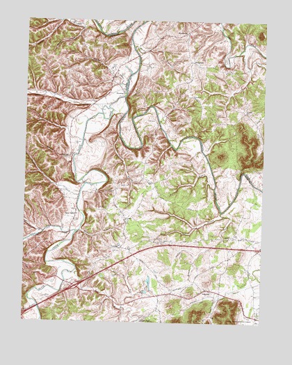 Colfax, KY USGS Topographic Map