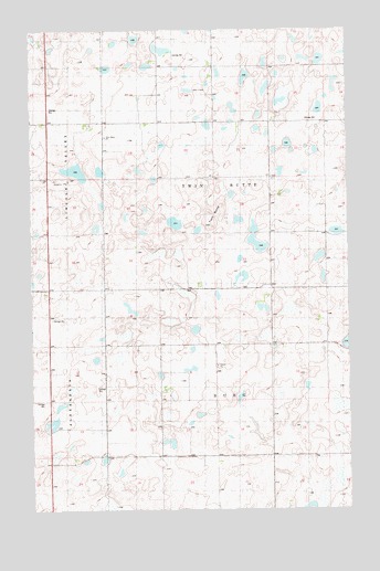 Colgan SE, ND USGS Topographic Map