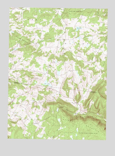 Colley, PA USGS Topographic Map