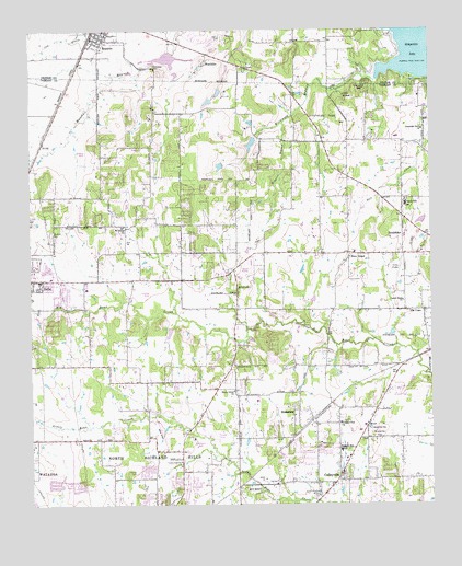 Colleyville, TX USGS Topographic Map