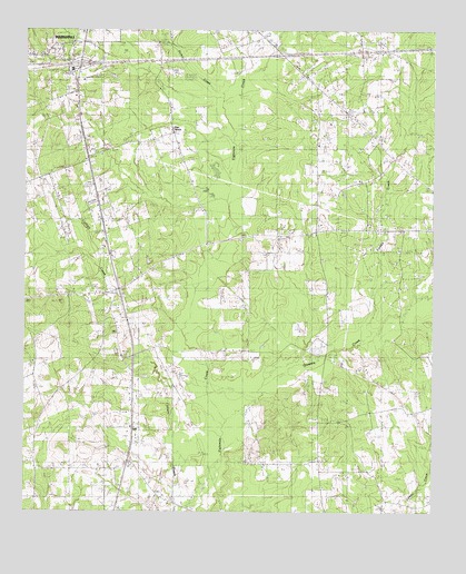 Colliers Creek, TX USGS Topographic Map