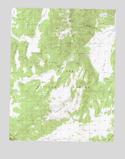 Anchorite Hills, NV USGS Topographic Map