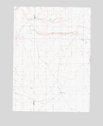 Ancient Lake Well, OR USGS Topographic Map