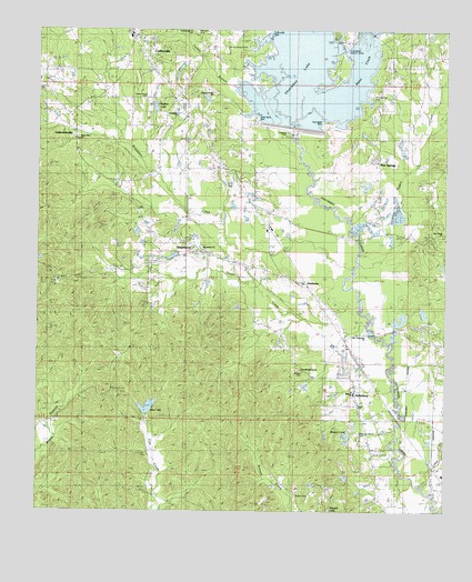 Collinsville, MS USGS Topographic Map