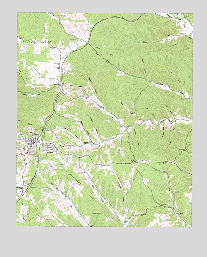 Collinwood, TN USGS Topographic Map