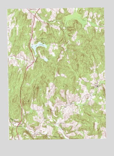 Ancram, NY USGS Topographic Map