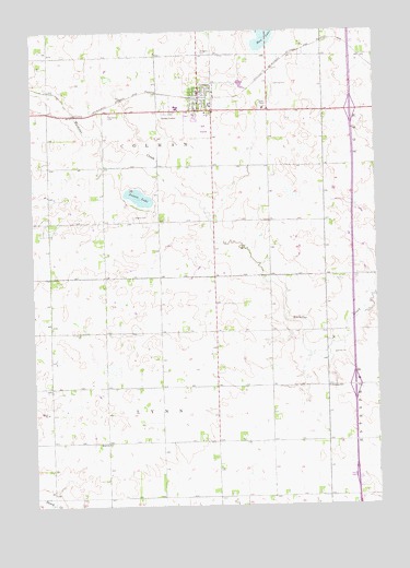 Colman, SD USGS Topographic Map