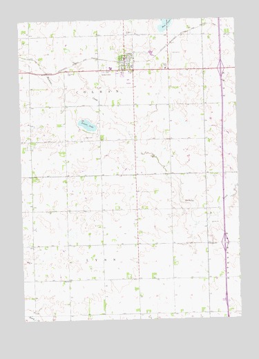 Colman, SD USGS Topographic Map