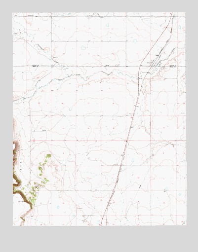 Colmor, NM USGS Topographic Map