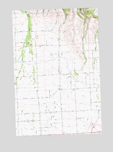 Colockum Pass SW, WA USGS Topographic Map