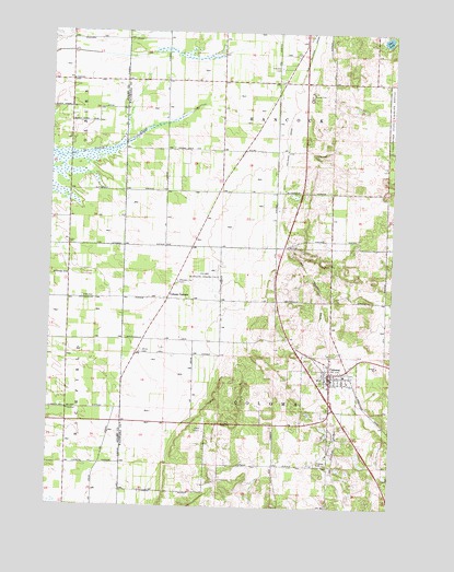 Coloma, WI USGS Topographic Map