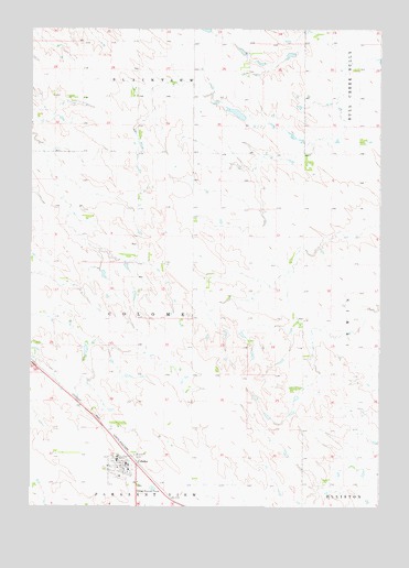 Colome, SD USGS Topographic Map