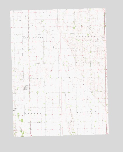 Colon, NE USGS Topographic Map
