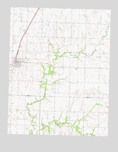 Colony, KS USGS Topographic Map
