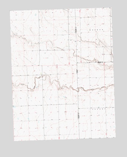 Colony Township NW, CO USGS Topographic Map