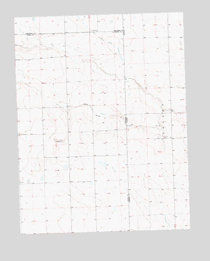 Colony Township West, KS USGS Topographic Map