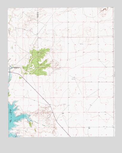 Colorado Canyon, NM USGS Topographic Map