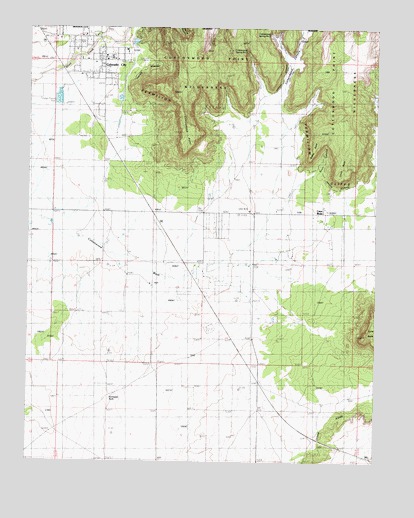 Colorado City, AZ USGS Topographic Map