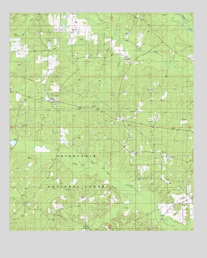 Colquitt, LA USGS Topographic Map
