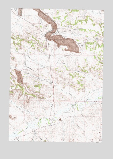 Colstrip SE, MT USGS Topographic Map