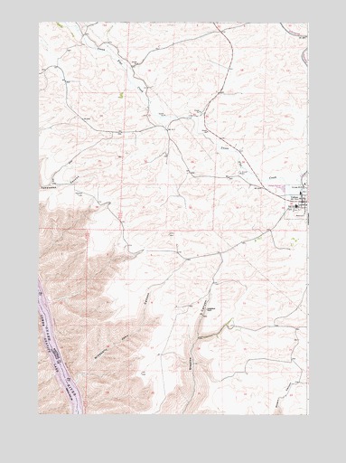 Colton, WA USGS Topographic Map