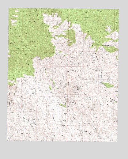 Columbia, AZ USGS Topographic Map
