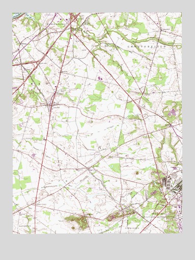 Columbus, NJ USGS Topographic Map