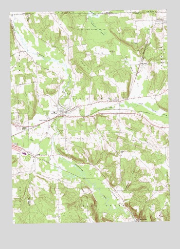 Columbus, PA USGS Topographic Map
