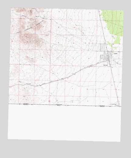 Columbus, NM USGS Topographic Map