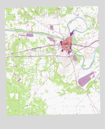 Columbus, TX USGS Topographic Map