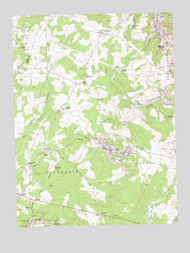 Colver, PA USGS Topographic Map